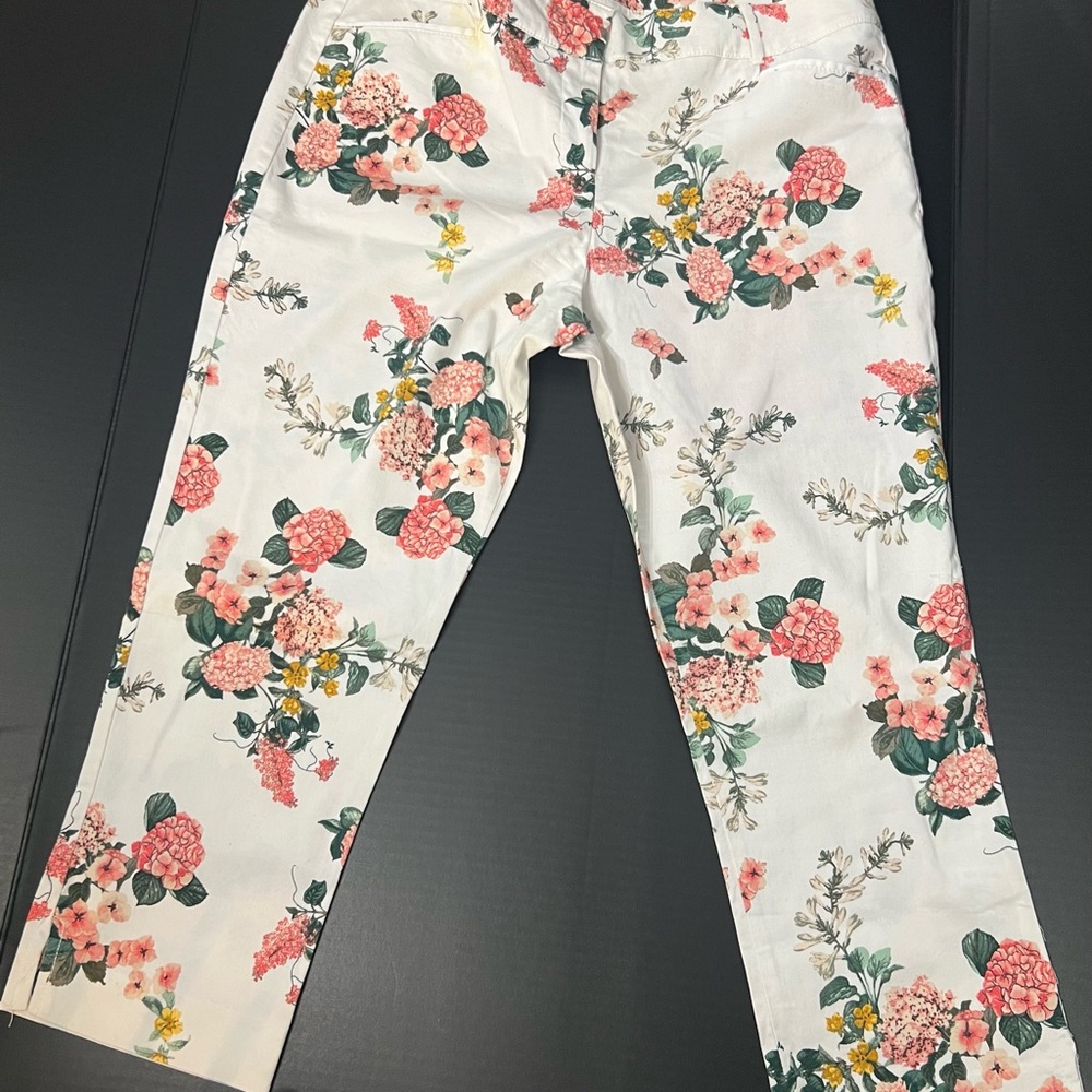 Floral Print Pants